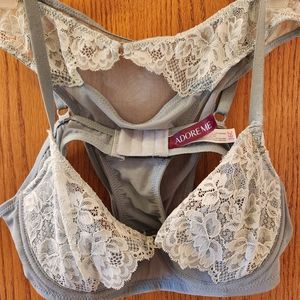 Adore Me bra and panty set